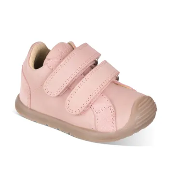 Ghete fete, barefoot, captusite, piele naturala, roz, Chetto
