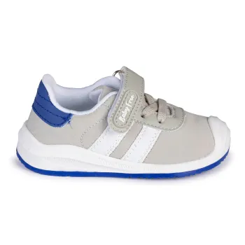 Pantofi primii pasi barefoot, tip sport, ultra-flexibili, gri, Chetto