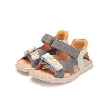 Sandale bebelusi, primii pasi, baieti, piele naturala, talpa flexibila, barefoot, DD Step