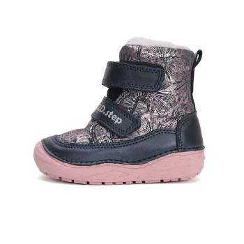 Ghete imblanite fete, talpa ultraflexibila, piele naturala, primii pasi, papadii sidef, DD Step